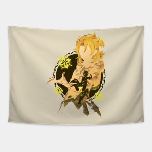 Colorful Kreideprinz Albedo Tapestry