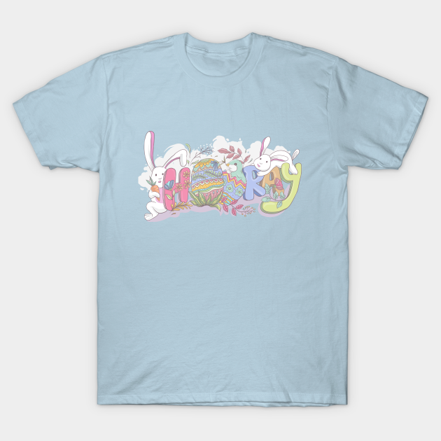 Hooray Easter egg - Easter Bunny - T-Shirt