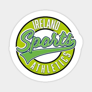 Ireland sports athletic logo. Magnet