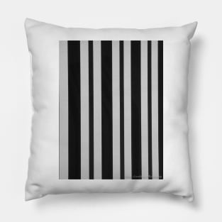 Black and white vertical stripes. Pillow