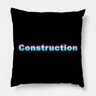 Construction Pillow