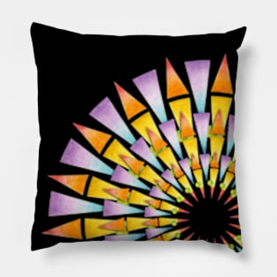 Primavera Pastel Geometric Pillow