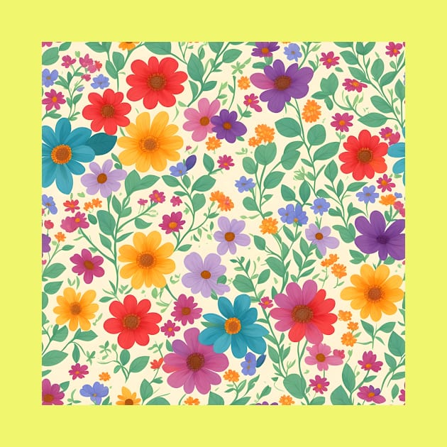 Flower pattern by Tee-It-Spot