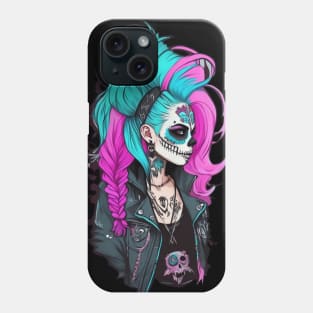 horror cute girl Phone Case