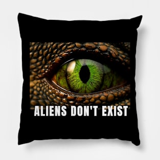 Aliens don't exist Pillow