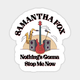 Samantha Fox T shirt Magnet