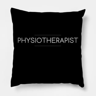 Physiotherapist Minimalist Design Pillow