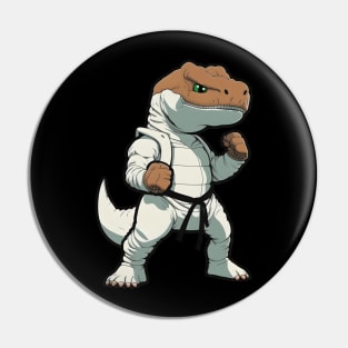 Karate Trex Pin