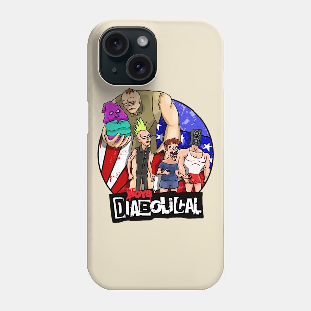 the boys diabolical Phone Case by super villain