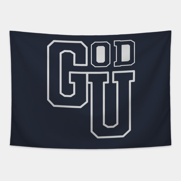 GodU (Godolkin U) Tapestry by splode