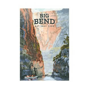 Big Bend National Park Us Vintage Hiking Camping Lover T-Shirt