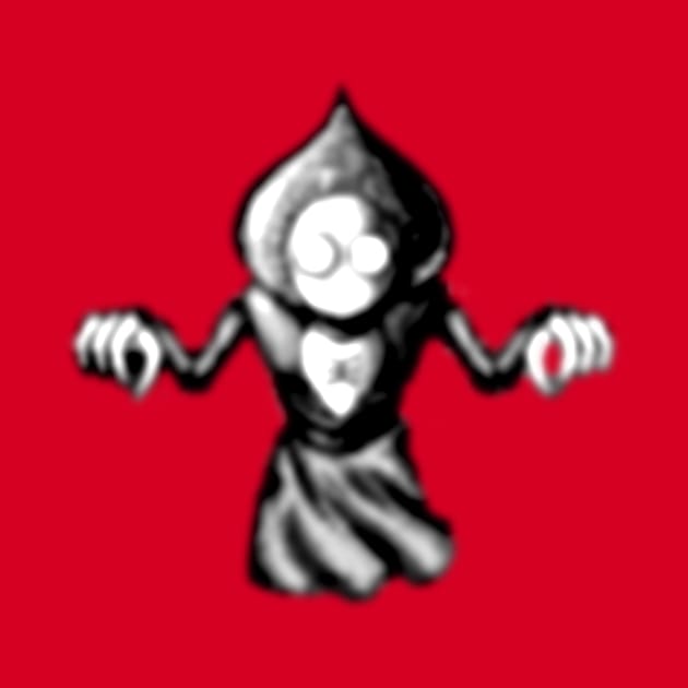 Flatwoods Monster's Ghost *GREY by AWSchmit