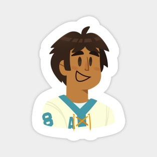 Raj (Total Drama Island 2023) Magnet