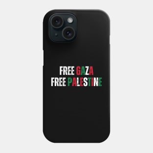 FREE GAZA FREE PALESTINE Phone Case