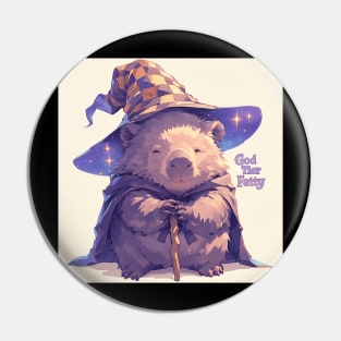 GTF:Wombat Wizardry Pin