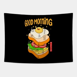 Good Morning Breakfast Tapestry