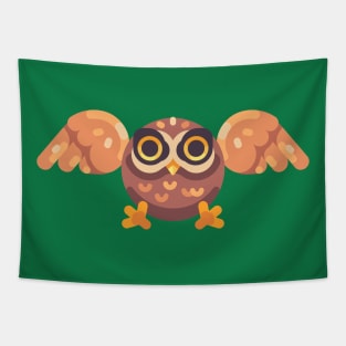 Funny Owl Tapestry