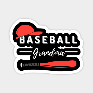 Baseball Grandma Magnet