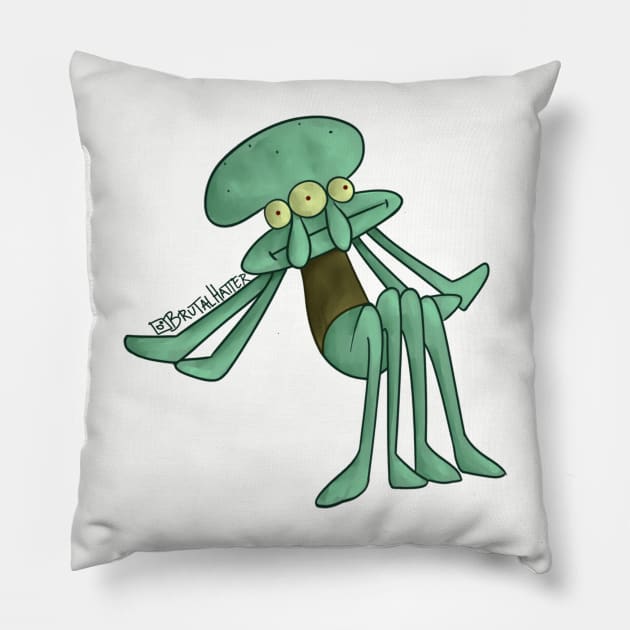 That strange squid Pillow by BrutalHatter