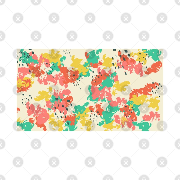 Summer Abstract Pattern by Heartfeltarts