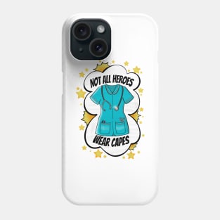 Not all heroes wear capes Phone Case