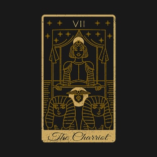 Tarot Card - The Charriot - Occult Gothic Halloween T-Shirt