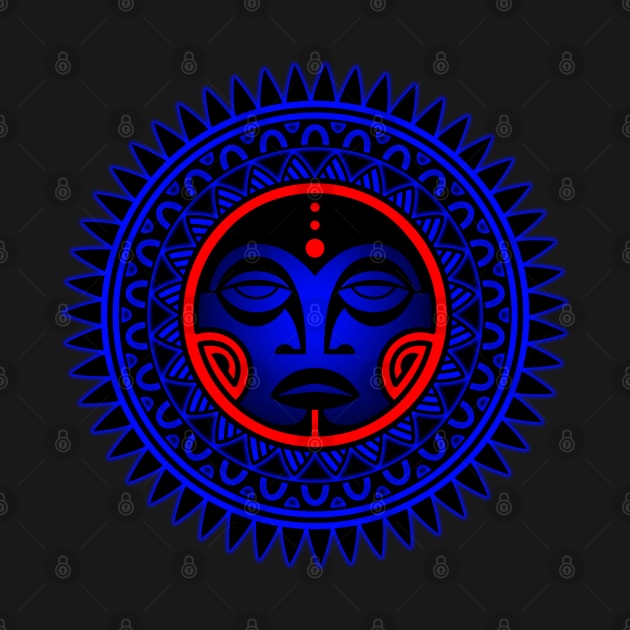 POLYNESIAN MASK 1B by GardenOfNightmares