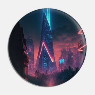 The Shard London Cyberpunk Pin