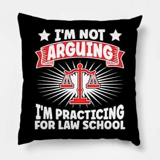 Law Student Law School Graduate Pillow