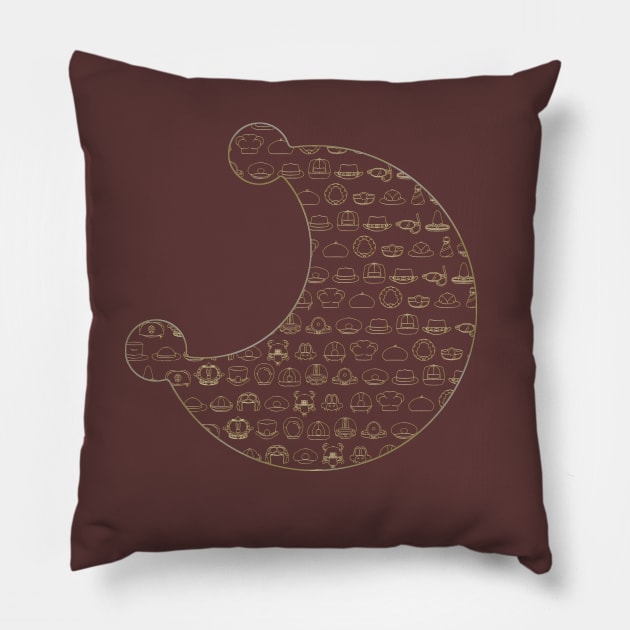 Hats Odyssey Pillow by Orioto