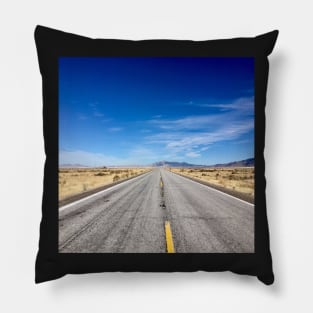 Highway 50 - Spirit of the open road Pillow