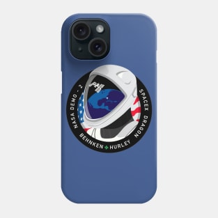 Mission Patch Crew Dragon DM-2 SPACEX T-Shirt NASA | US Space Force Phone Case