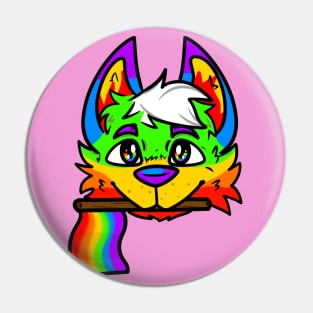 Pride puppy Pin