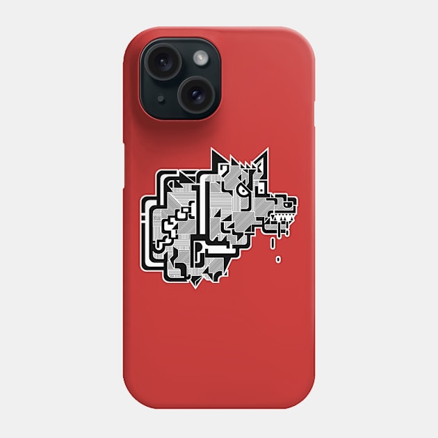 Fenrir Phone Case by Nesse van der Meer