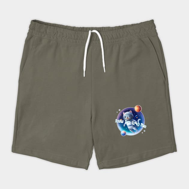 Meow to the Moon by DIGITAL MERCH CREATIONS