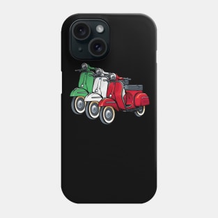 Italy Classic Vespa Scooter Moped Bike Retro Love Vintage Phone Case