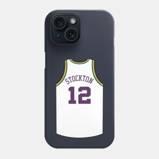 John Stockton Utah Jersey Qiangy Phone Case