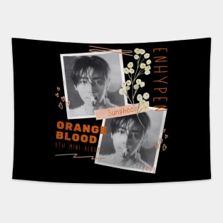 Sunghoon ENHYPEN Orange Blood Tapestry