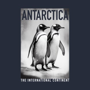 Antarctica Penguins Icebergs T-Shirt