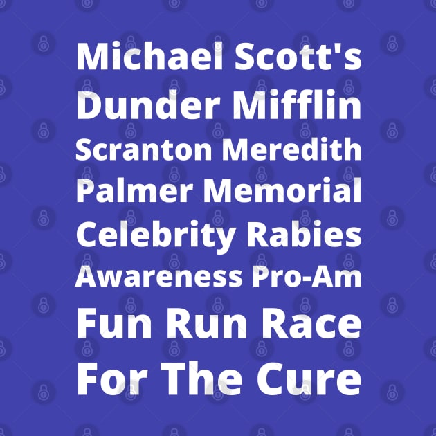 Michael Scott's Dunder Mifflin Fun Run by Santag