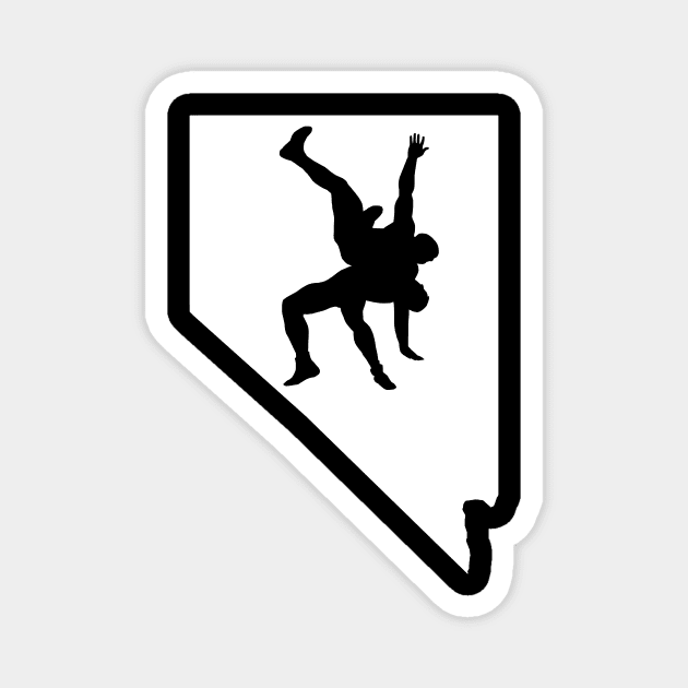 Nevada Wrestling Magnet by Ruiz Combat Grappling