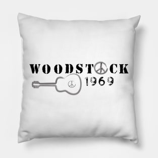 Woodstock 1969 Pillow