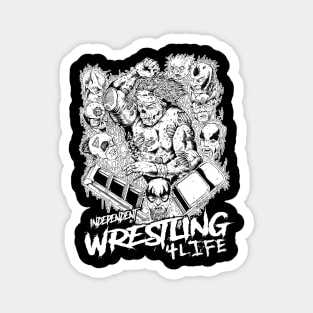 Indy Wrestling 4Life Magnet