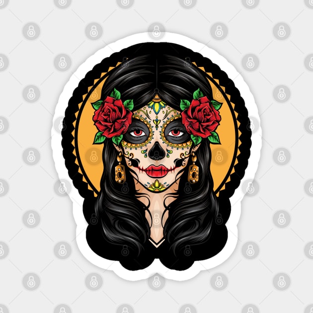 Mexican Girl Magnet by TambuStore