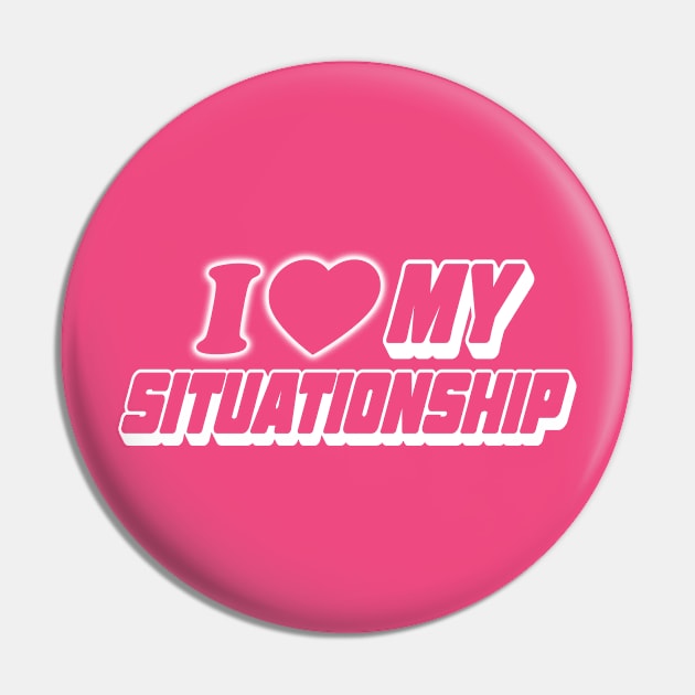 Y2K I Love My Situationship Vintage Aesthetic Y2K Vintage 'Don't Be Jealous.' T-Shirt Retro Streetwear Celebrity Fashion Pin by Y2KERA