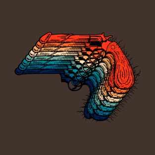 Retro Hand Cannon T-Shirt