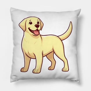 enchanting Yellow Labrador Retriever Pillow