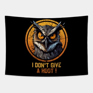 I Don't Give a Hoot Tapestry