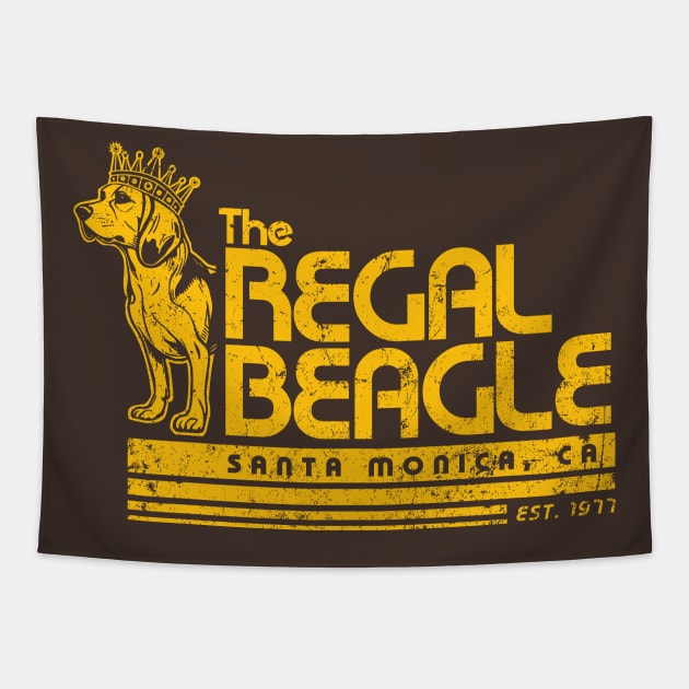 The regal Beagle Tapestry by MindsparkCreative