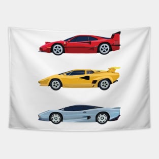 European Dream Cars; early 90s heroes Tapestry